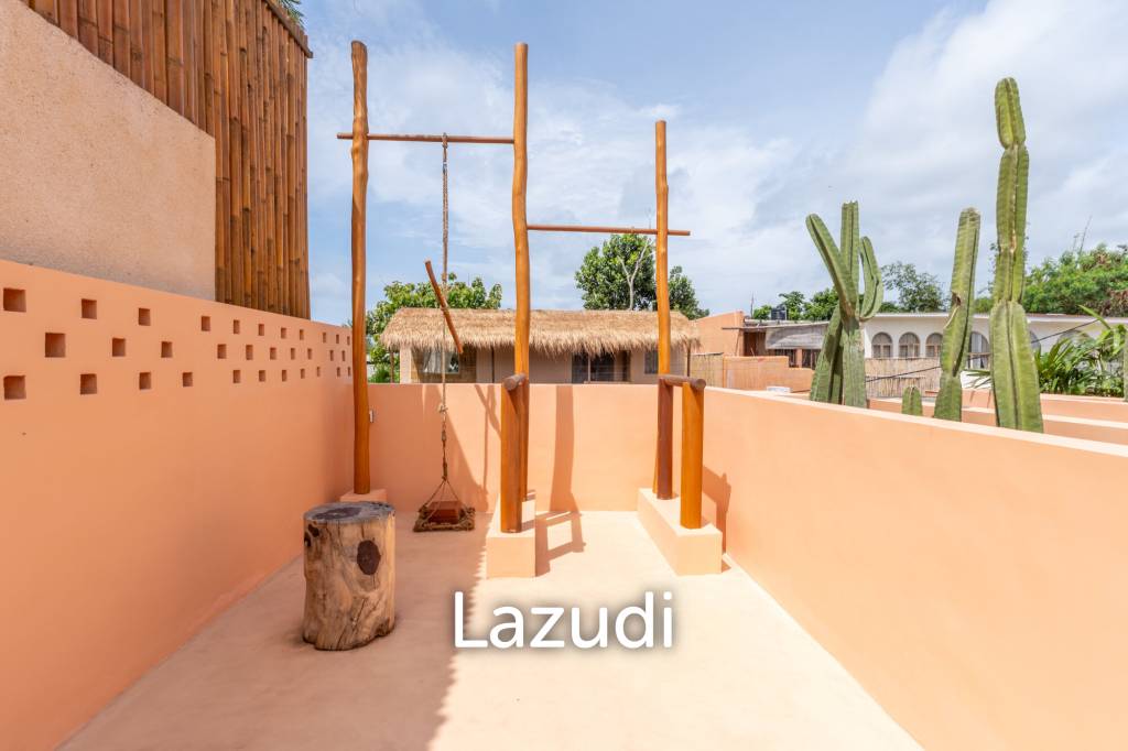 One Bedroom Moroccan style Terra Cotta Villa 5 minutes from Padang-Padang Beach