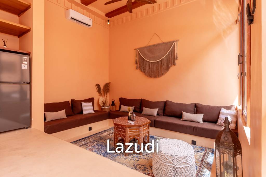 One Bedroom Moroccan style Terra Cotta Villa 5 minutes from Padang-Padang Beach
