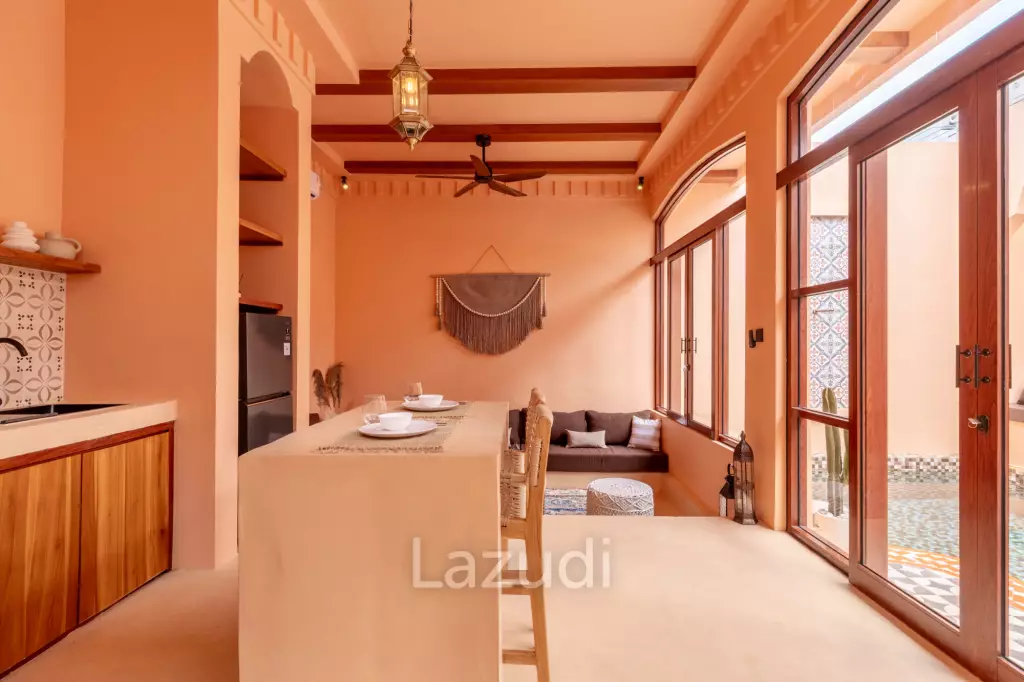 One Bedroom Moroccan style Terra Cotta Villa 5 minutes from Padang-Padang Beach