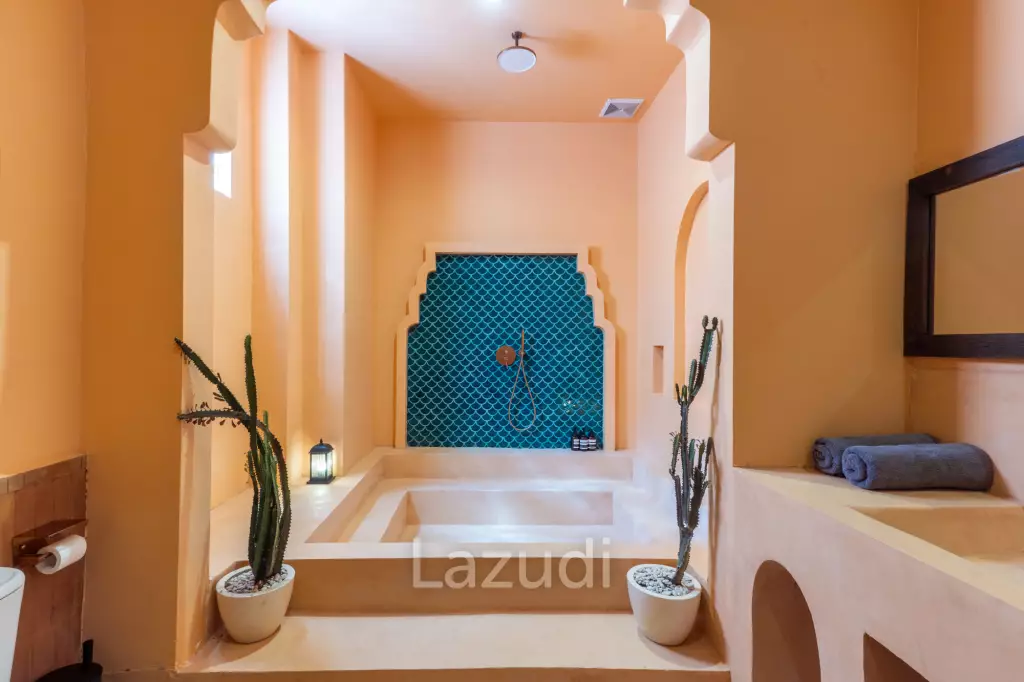One Bedroom Moroccan style Terra Cotta Villa 5 minutes from Padang-Padang Beach