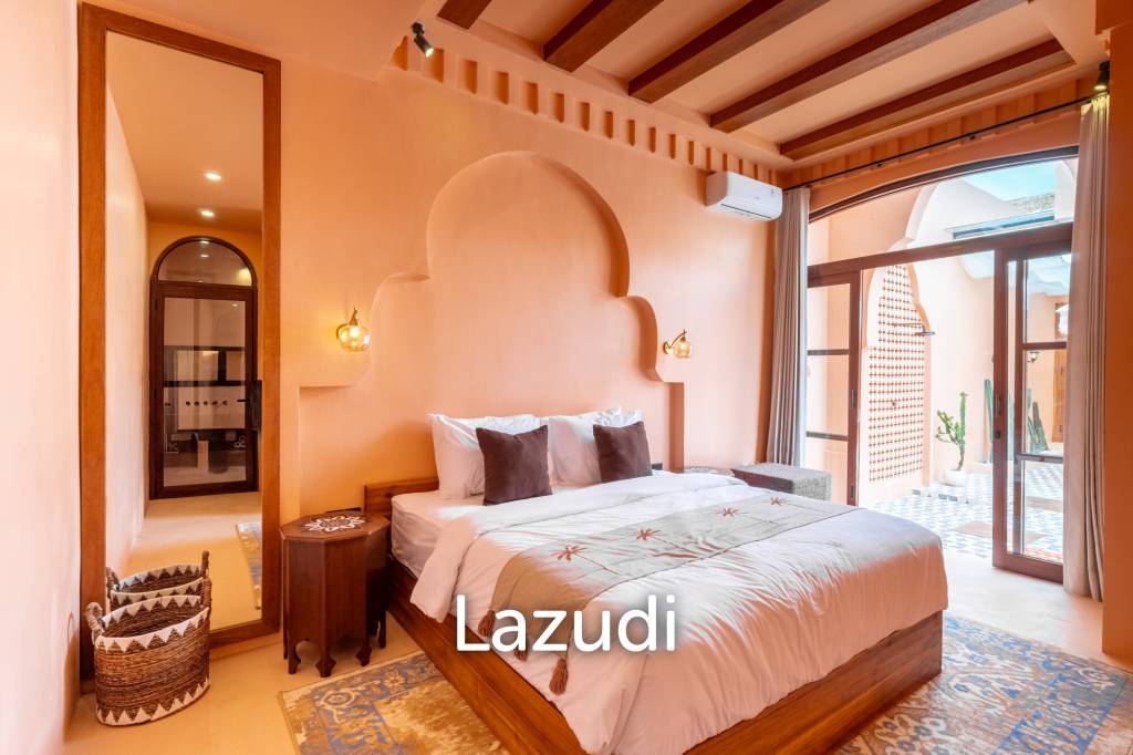 One Bedroom Moroccan style Terra Cotta Villa 5 minutes from Padang-Padang Beach