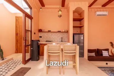 One Bedroom Moroccan style Terra Cotta Villa 5 minutes from Padang-Padang Beach