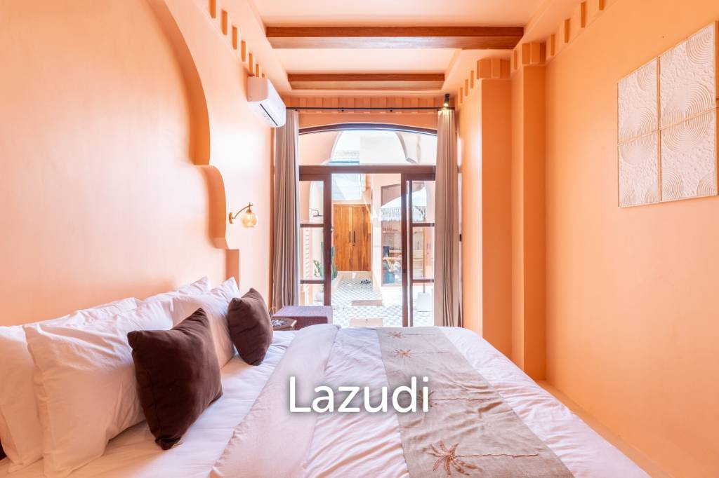 One Bedroom Moroccan style Terra Cotta Villa 5 minutes from Padang-Padang Beach