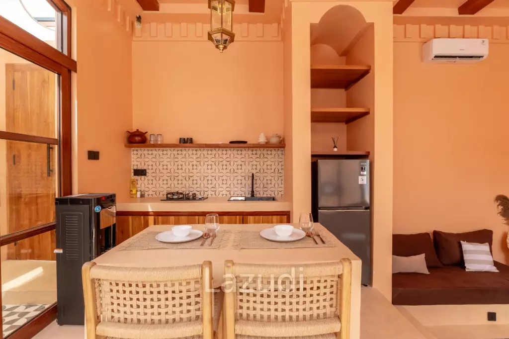 One Bedroom Moroccan style Terra Cotta Villa 5 minutes from Padang-Padang Beach
