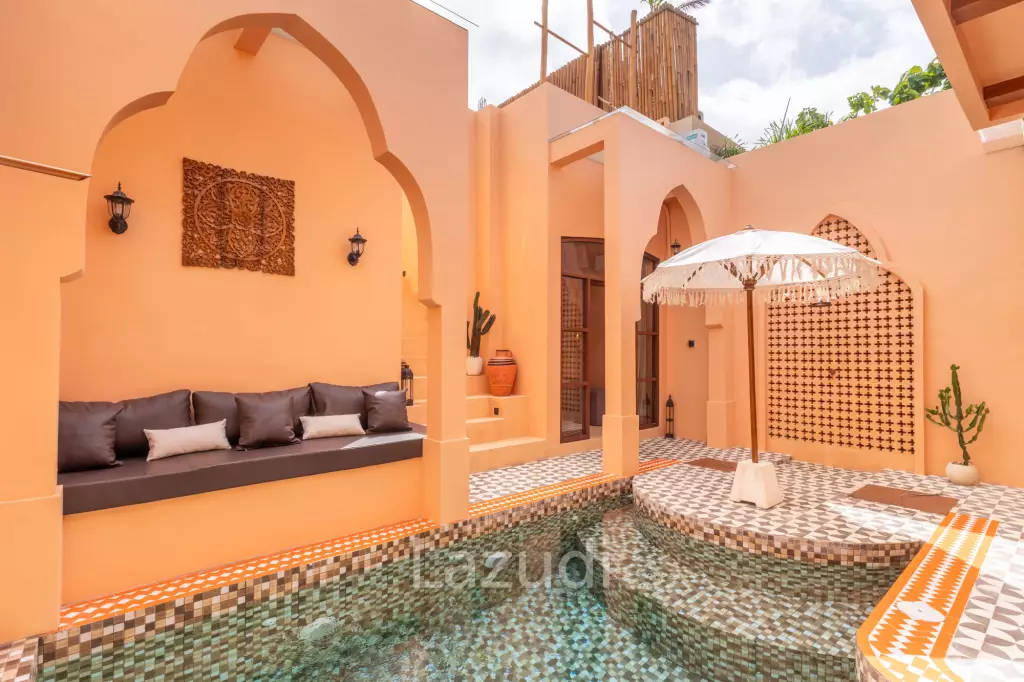 One Bedroom Moroccan style Terra Cotta Villa 5 minutes from Padang-Padang Beach