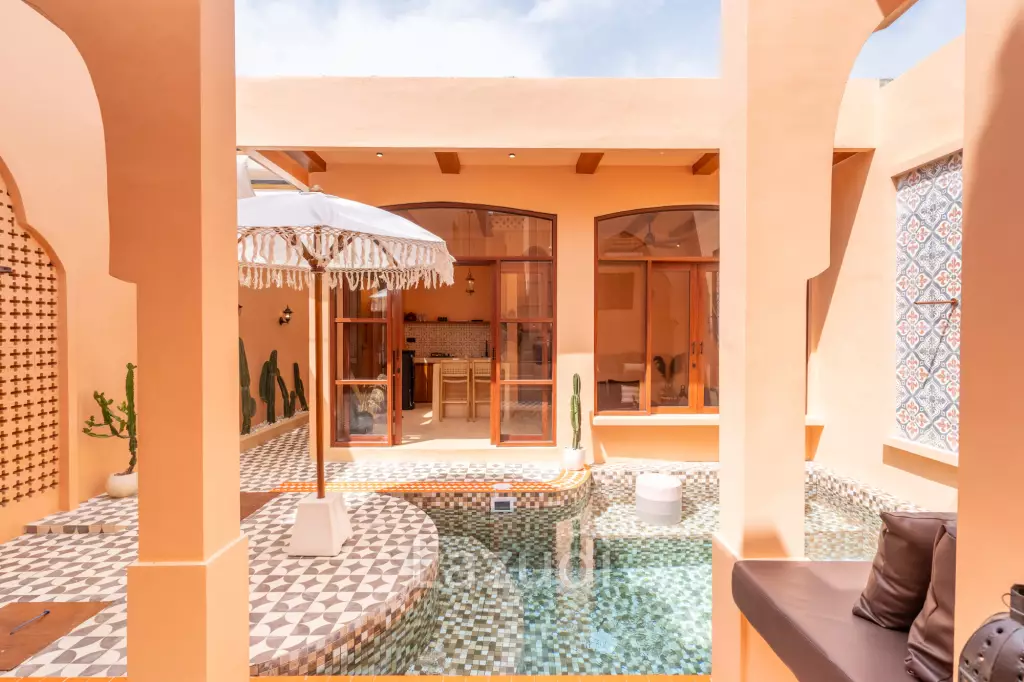 One Bedroom Moroccan style Terra Cotta Villa 5 minutes from Padang-Padang Beach