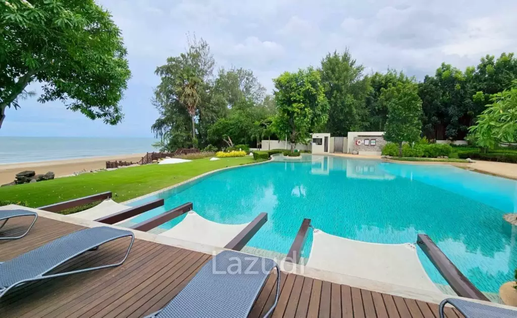 Premium Beachfront Condo for Rent – 3 Bedroom Baan Nub Kluen