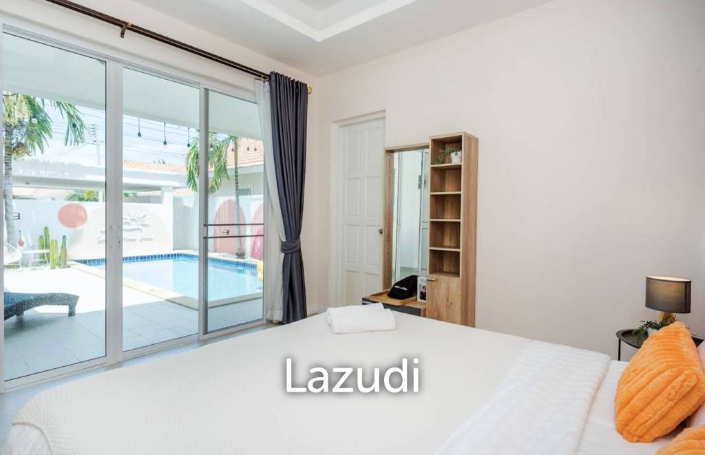 3-Bed Pool Villa on 350 sqm Plot for Sale in Cha Am