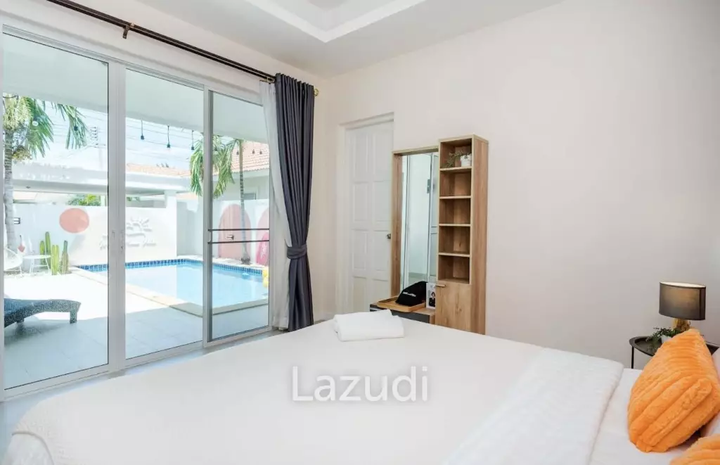 3-Bed Pool Villa on 350 sqm Plot for Sale in Cha Am