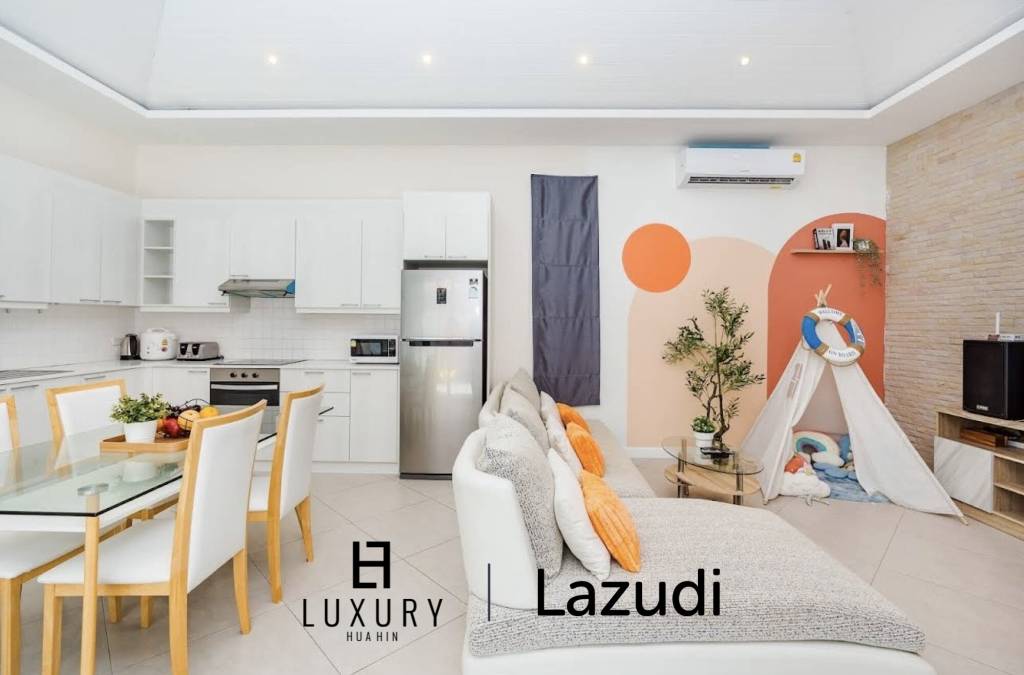 3-Bed Pool Villa on 350 sqm Plot for Sale in Cha Am