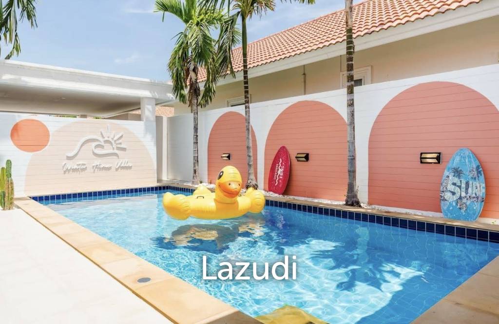 3-Bed Pool Villa on 350 sqm Plot for Sale in Cha Am