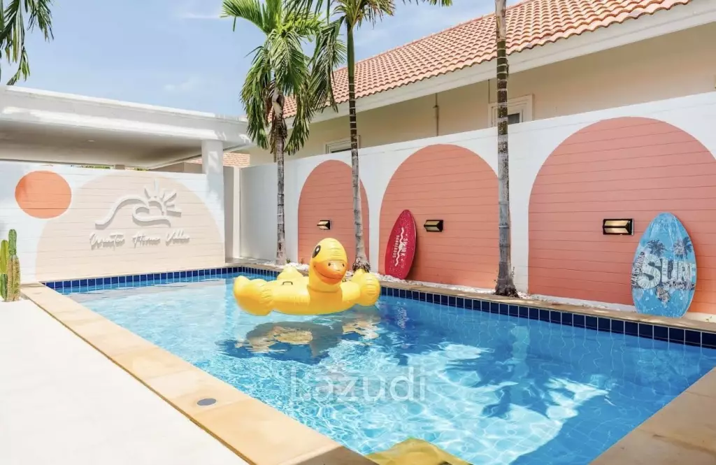 3-Bed Pool Villa on 350 sqm Plot for Sale in Cha Am