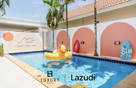 3-Bed Pool Villa on 350 sqm Plot for Sale in Cha Am