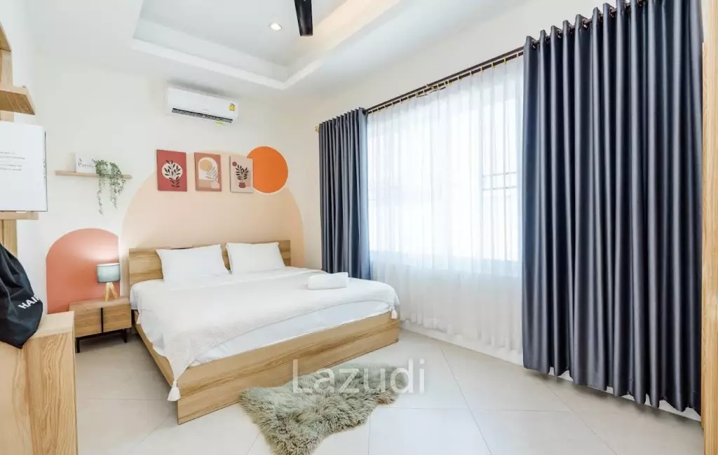 3-Bed Pool Villa on 350 sqm Plot for Sale in Cha Am