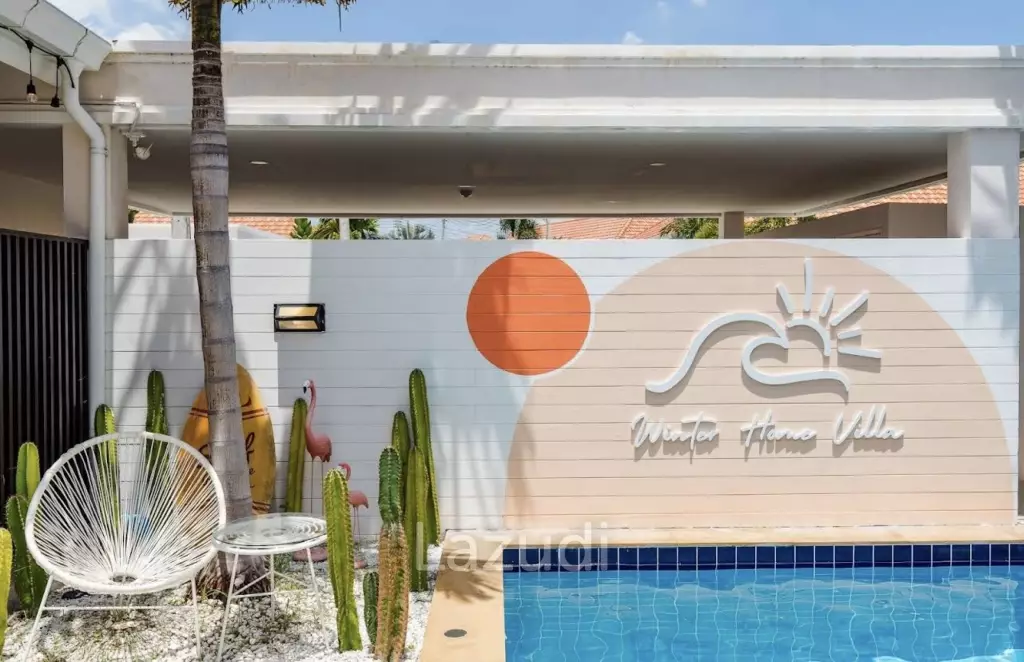 3-Bed Pool Villa on 350 sqm Plot for Sale in Cha Am