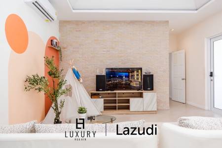 3-Bed Pool Villa on 350 sqm Plot for Sale in Cha Am