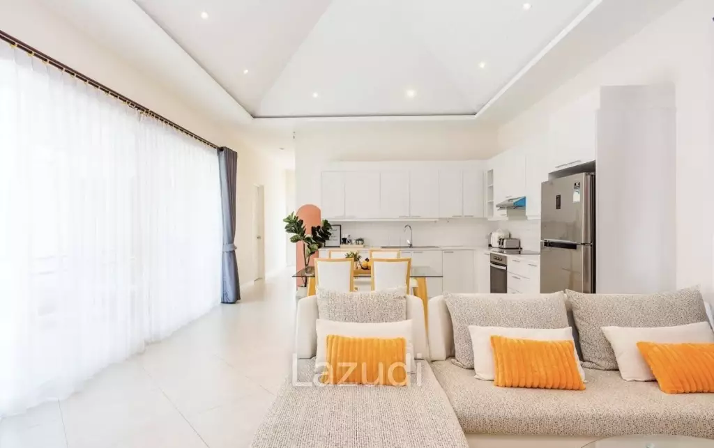3-Bed Pool Villa on 350 sqm Plot for Sale in Cha Am