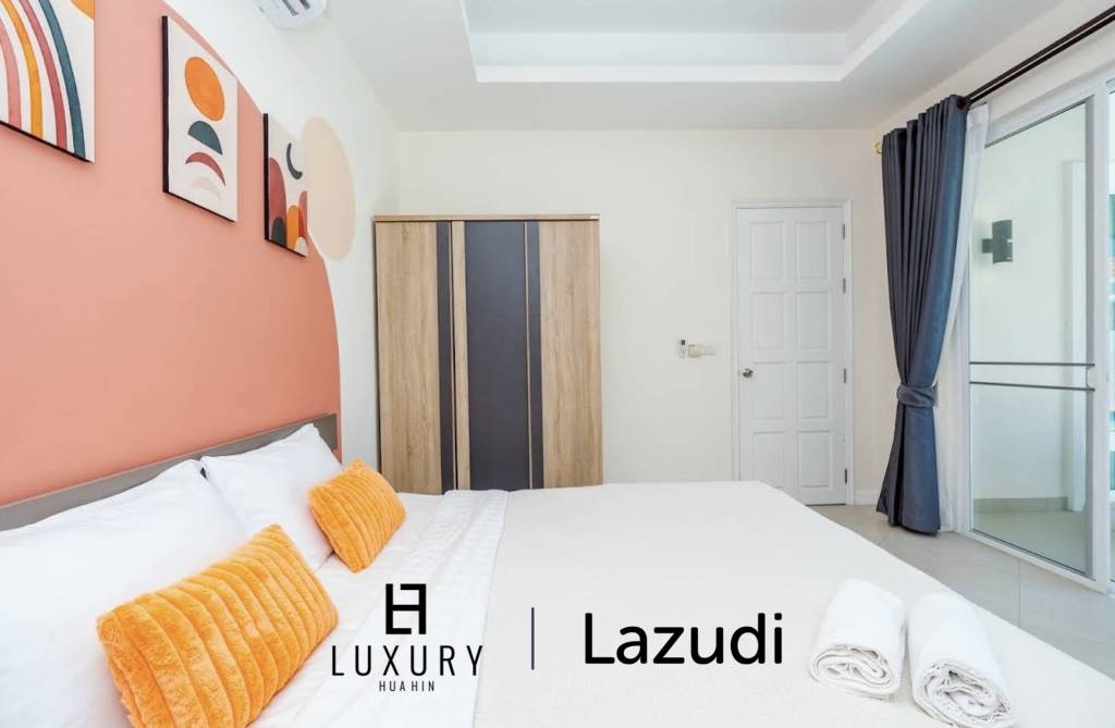 3-Bed Pool Villa on 350 sqm Plot for Sale in Cha Am