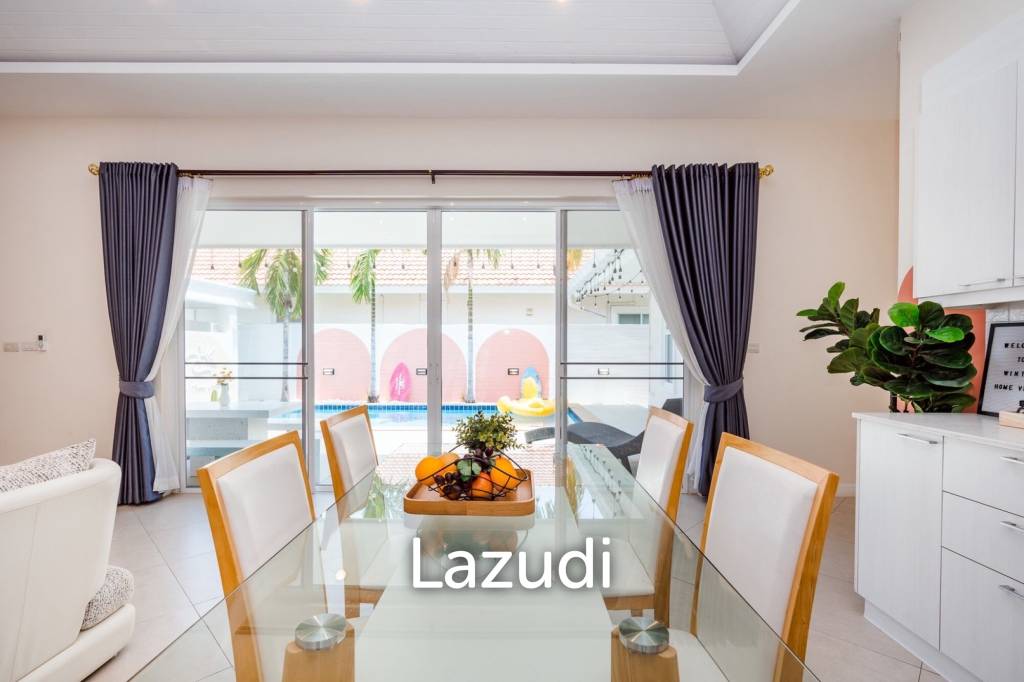 3-Bed Pool Villa on 350 sqm Plot for Sale in Cha Am