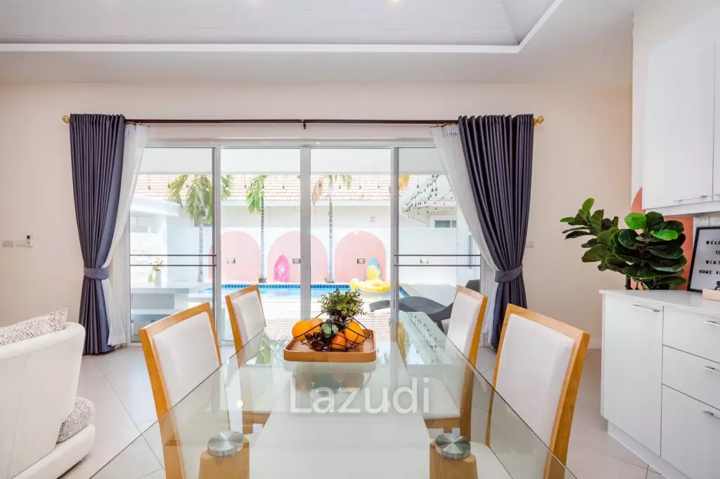 3-Bed Pool Villa on 350 sqm Plot for Sale in Cha Am