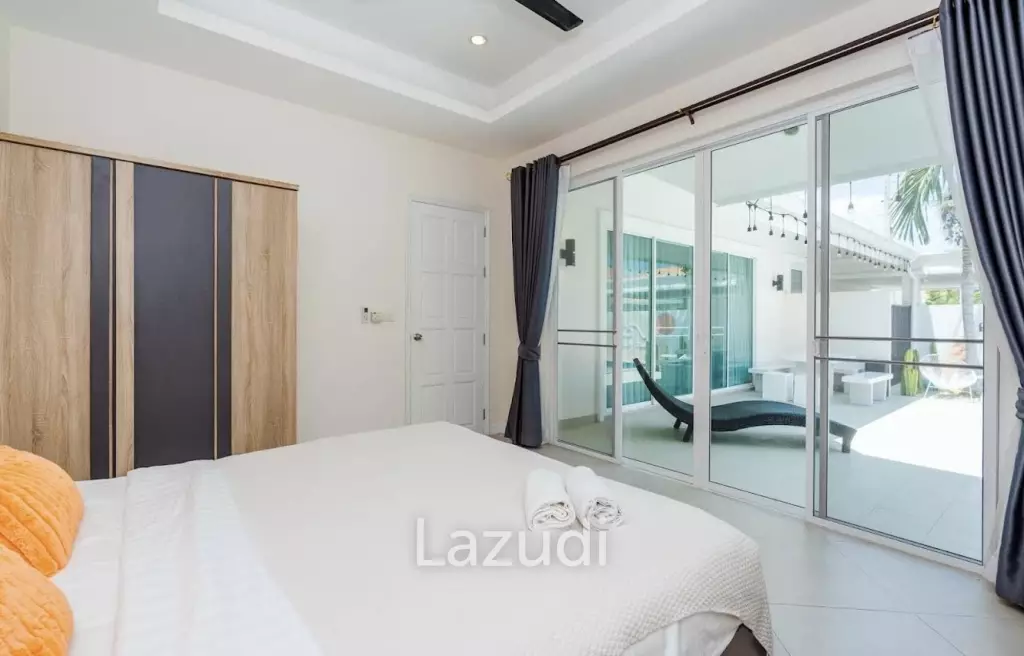 3-Bed Pool Villa on 350 sqm Plot for Sale in Cha Am