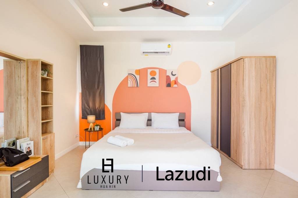 3-Bed Pool Villa on 350 sqm Plot for Sale in Cha Am