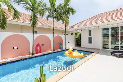 3-Bed Pool Villa on 350 sqm Plot for Sale in Cha Am