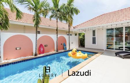 3-Bed Pool Villa on 350 sqm Plot for Sale in Cha Am