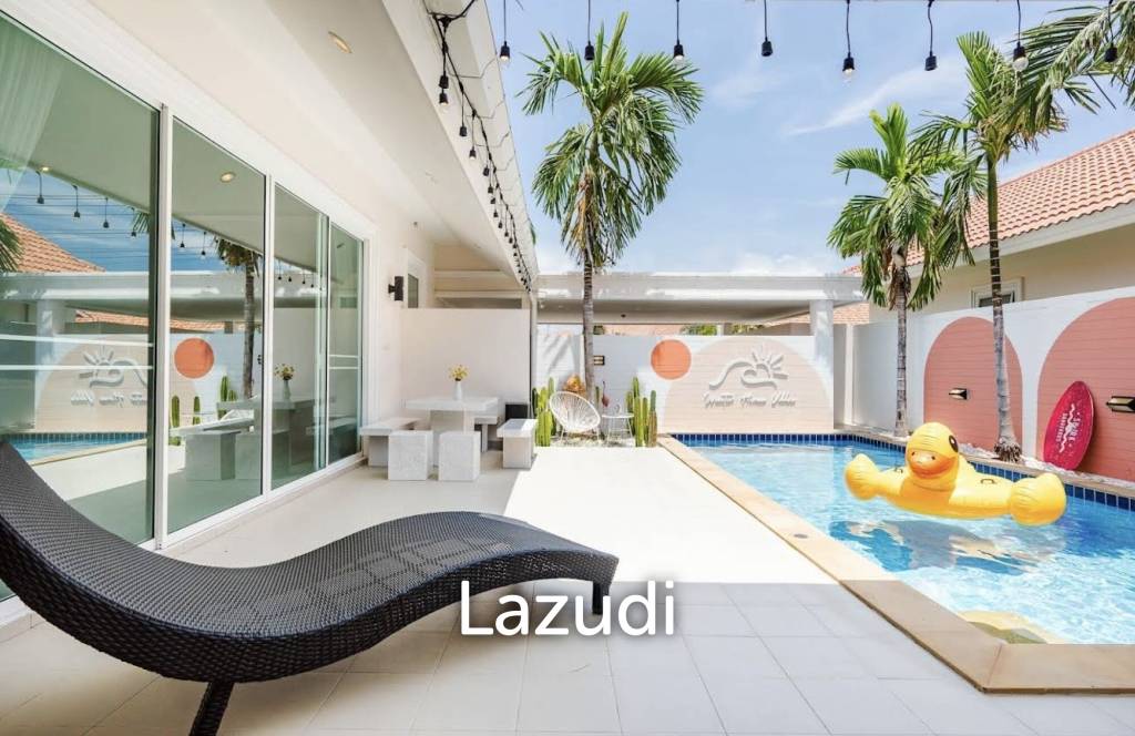 3-Bed Pool Villa on 350 sqm Plot for Sale in Cha Am