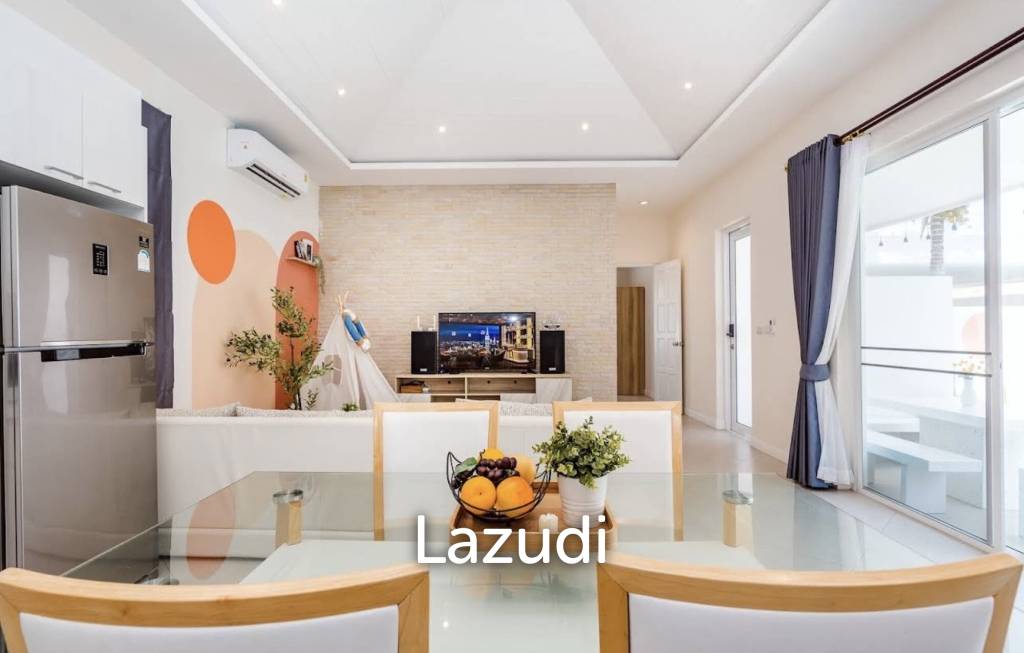 3-Bed Pool Villa on 350 sqm Plot for Sale in Cha Am