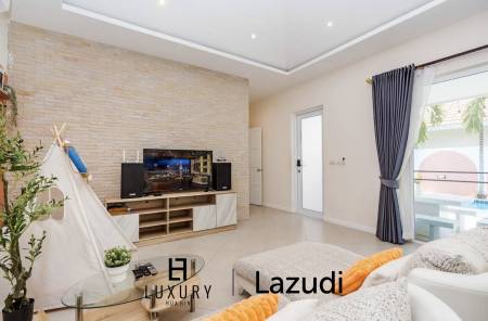 3-Bed Pool Villa on 350 sqm Plot for Sale in Cha Am