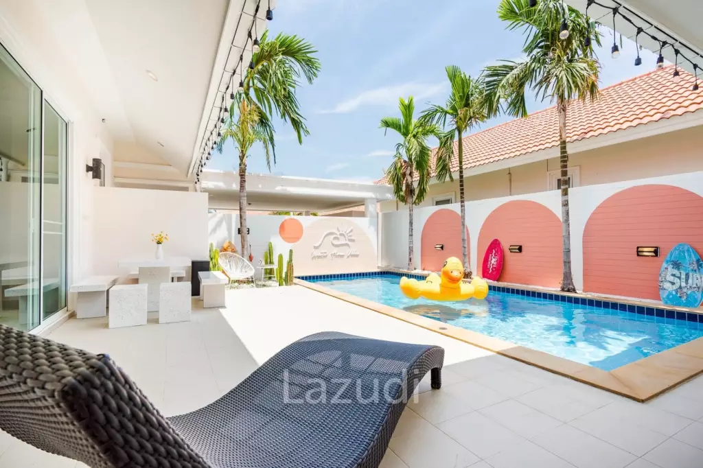 3-Bed Pool Villa on 350 sqm Plot for Sale in Cha Am