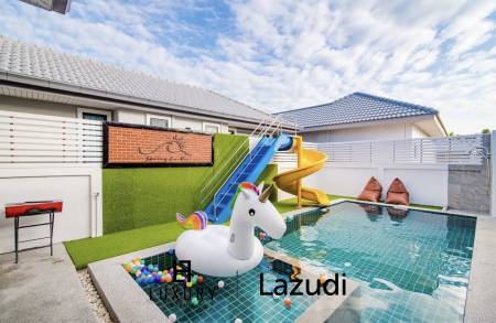 3 Bedroom Pool Villa with Slides in Hin Lek Fai, Hua Hin