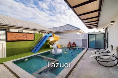 3 Bedroom Pool Villa with Slides in Hin Lek Fai, Hua Hin