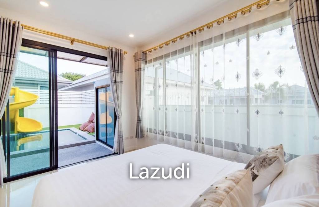 3 Bedroom Pool Villa with Slides in Hin Lek Fai, Hua Hin