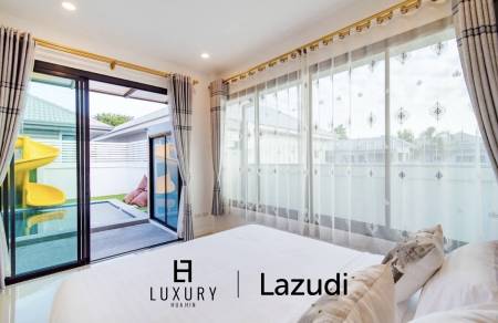 3 Bedroom Pool Villa with Slides in Hin Lek Fai, Hua Hin