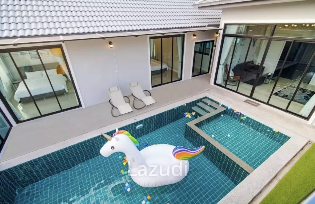 3 Bedroom Pool Villa with Slides in Hin Lek Fai, Hua Hin