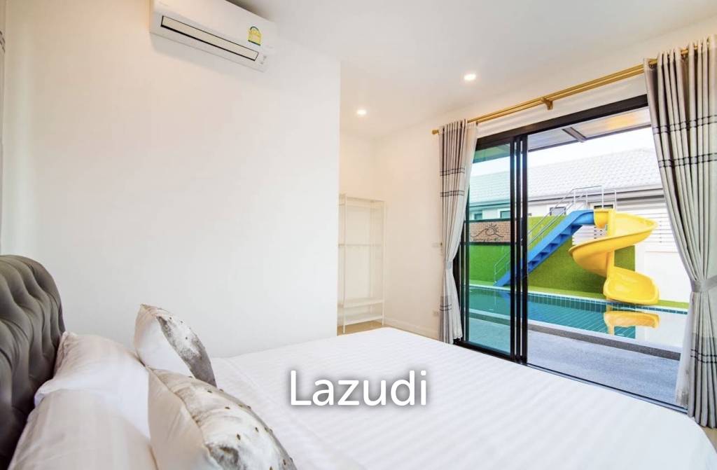 3 Bedroom Pool Villa with Slides in Hin Lek Fai, Hua Hin
