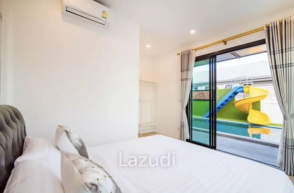 3 Bedroom Pool Villa with Slides in Hin Lek Fai, Hua Hin