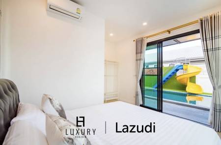 3 Bedroom Pool Villa with Slides in Hin Lek Fai, Hua Hin