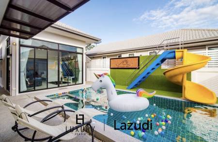 3 Bedroom Pool Villa with Slides in Hin Lek Fai, Hua Hin
