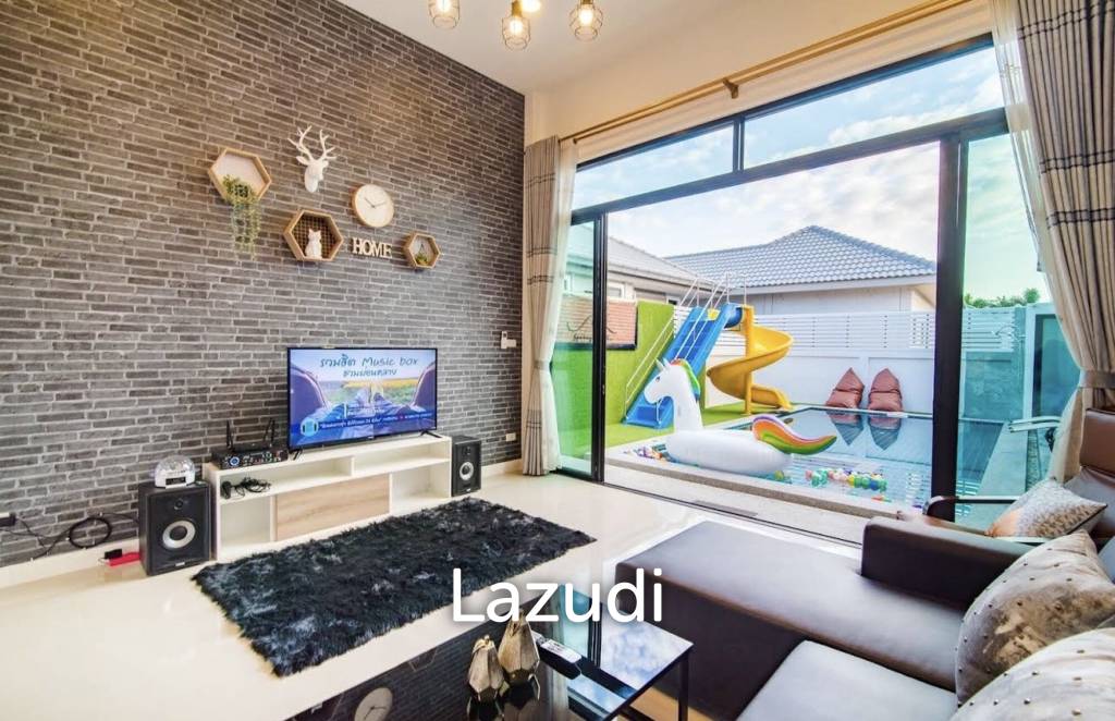 3 Bedroom Pool Villa with Slides in Hin Lek Fai, Hua Hin