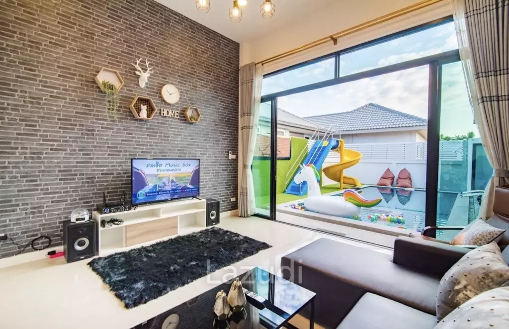 3 Bedroom Pool Villa with Slides in Hin Lek Fai, Hua Hin