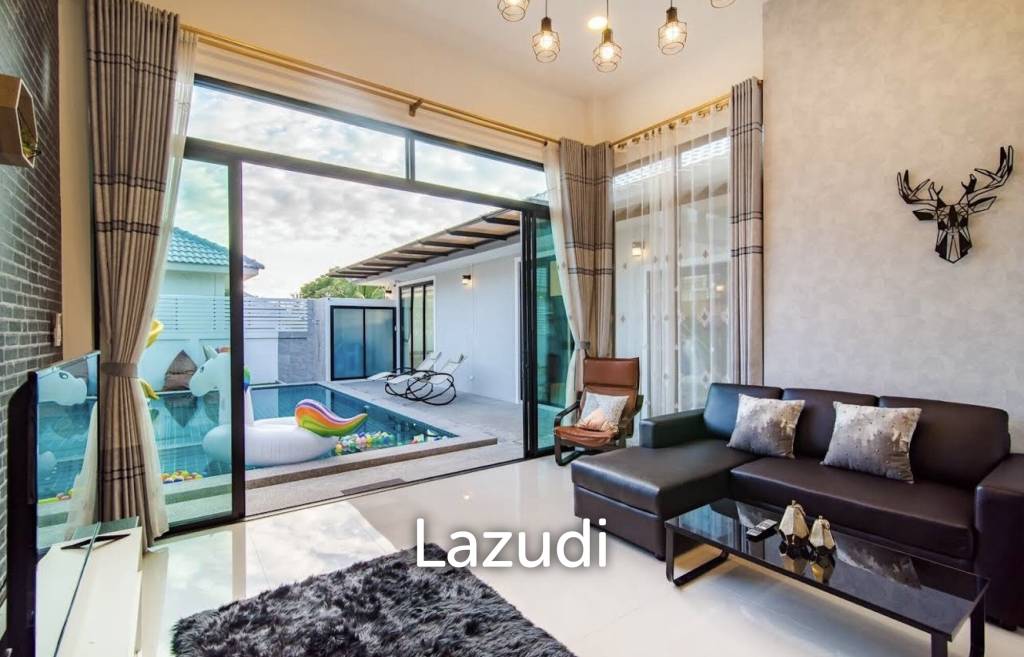 3 Bedroom Pool Villa with Slides in Hin Lek Fai, Hua Hin