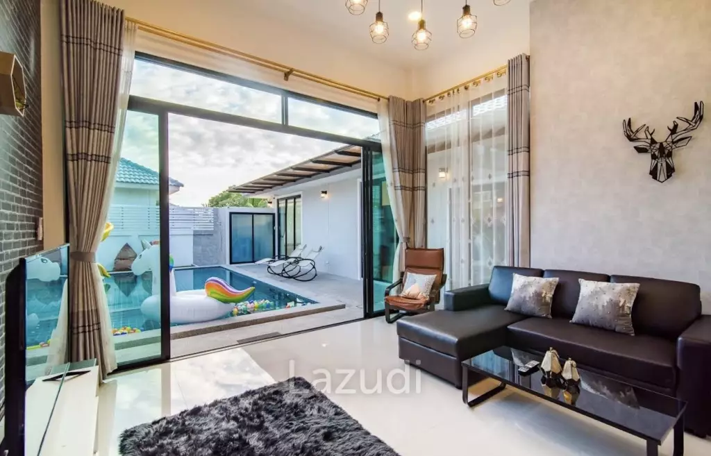 3 Bedroom Pool Villa with Slides in Hin Lek Fai, Hua Hin