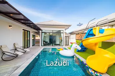 3 Bedroom Pool Villa with Slides in Hin Lek Fai, Hua Hin