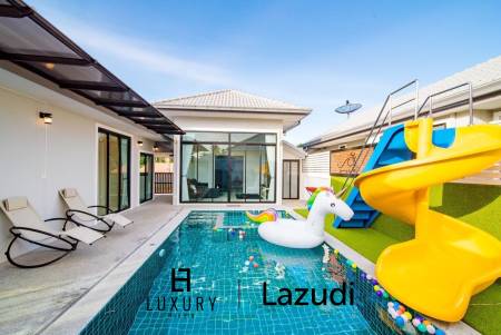 3 Bedroom Pool Villa with Slides in Hin Lek Fai, Hua Hin