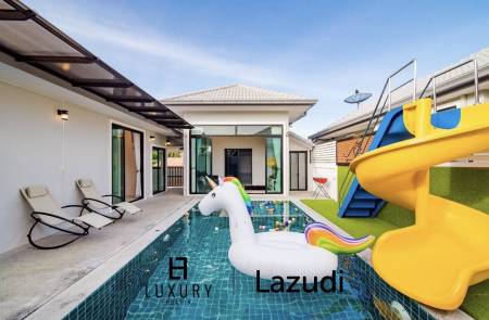 3 Bedroom Pool Villa with Slides in Hin Lek Fai, Hua Hin