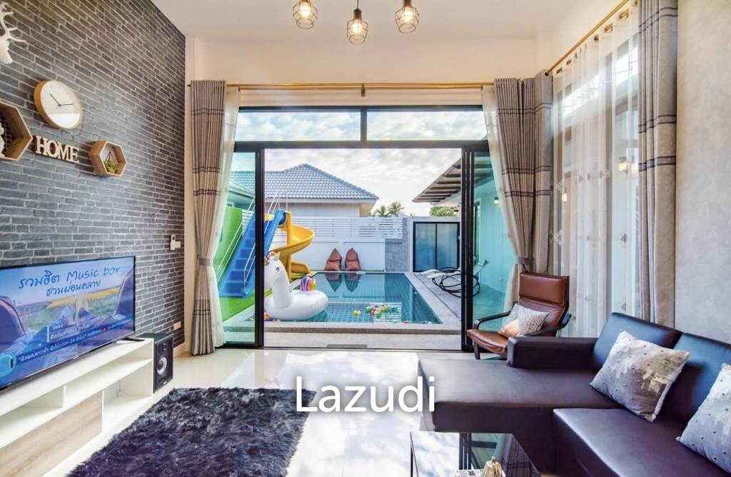3 Bedroom Pool Villa with Slides in Hin Lek Fai, Hua Hin