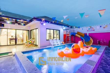 3 Schlafzimmer / voll möbliert / mit Wasserrutsche